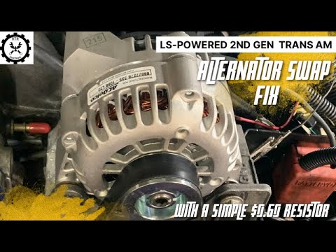 LS Swap Alternator Exciter Wire Solution and Finally Charging Again
