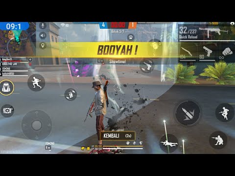 Bermain Free Fire Di Clash Squad Auto Booyah Youtube