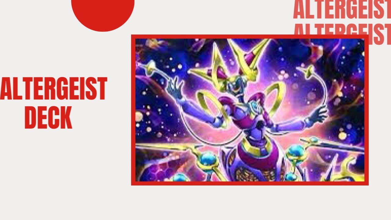 Yugioh January 2020 Altergeist Deck Profile! Master Rule 5 Altergeist Deck Profile