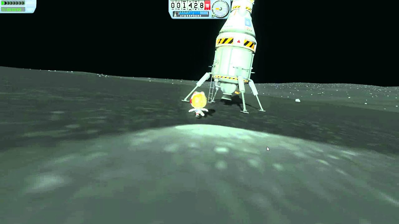 Kerbal Space Program Ep. 11 - One Small Step... [Dedicated to Neil ...
