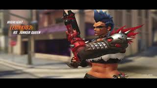 Playing as Junker Queen in Overwatch 2 #beginner