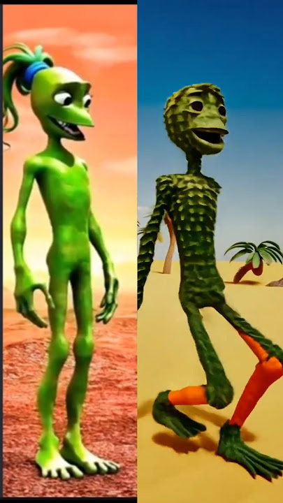 Alien dance dame tu cosita viral video #greenalien #amitokosita #dametucosita #aliendance