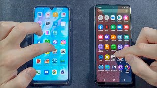 Сравнительный тест скорости Huawei P30 Lite и Samsung A51