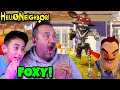 IŞIK HIZINDA FOXY!! KAZIM USTA FOXY OLDU! | HELLO NEIGHBOR IGNITED FOXY MODU!