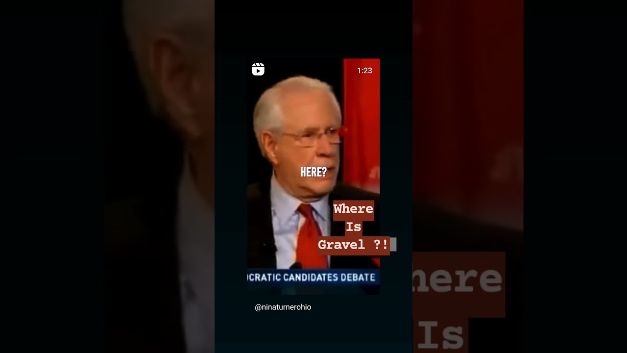 That time former Senator Mike Gravel tells Obama, Hillary, AND Biden some hard truths