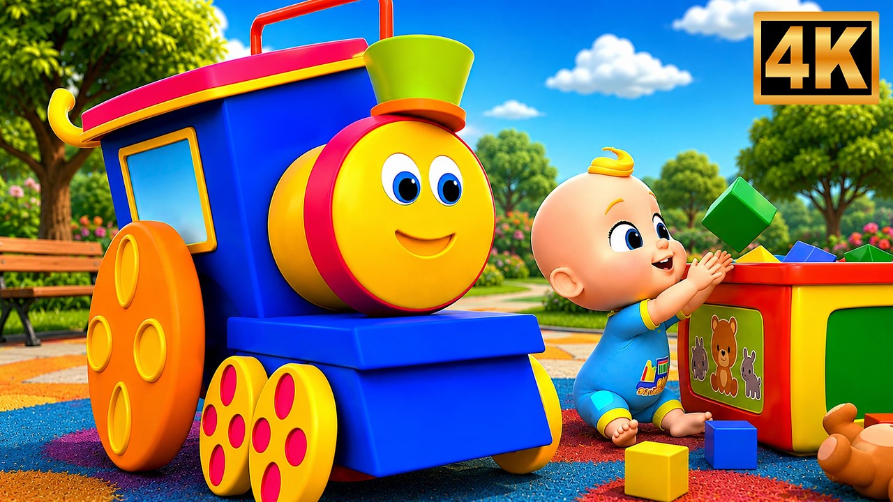 Clean Up Toys Song | Animated Nursery Rhyme Learning Song for Children