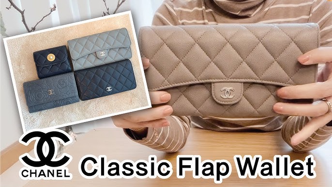 Chanel Caviar Zip Wallet 