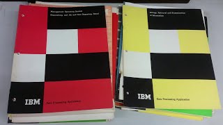 Donations - Old 1960s IBM Manuals