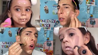 Parodia Bambina Che Si Trucca