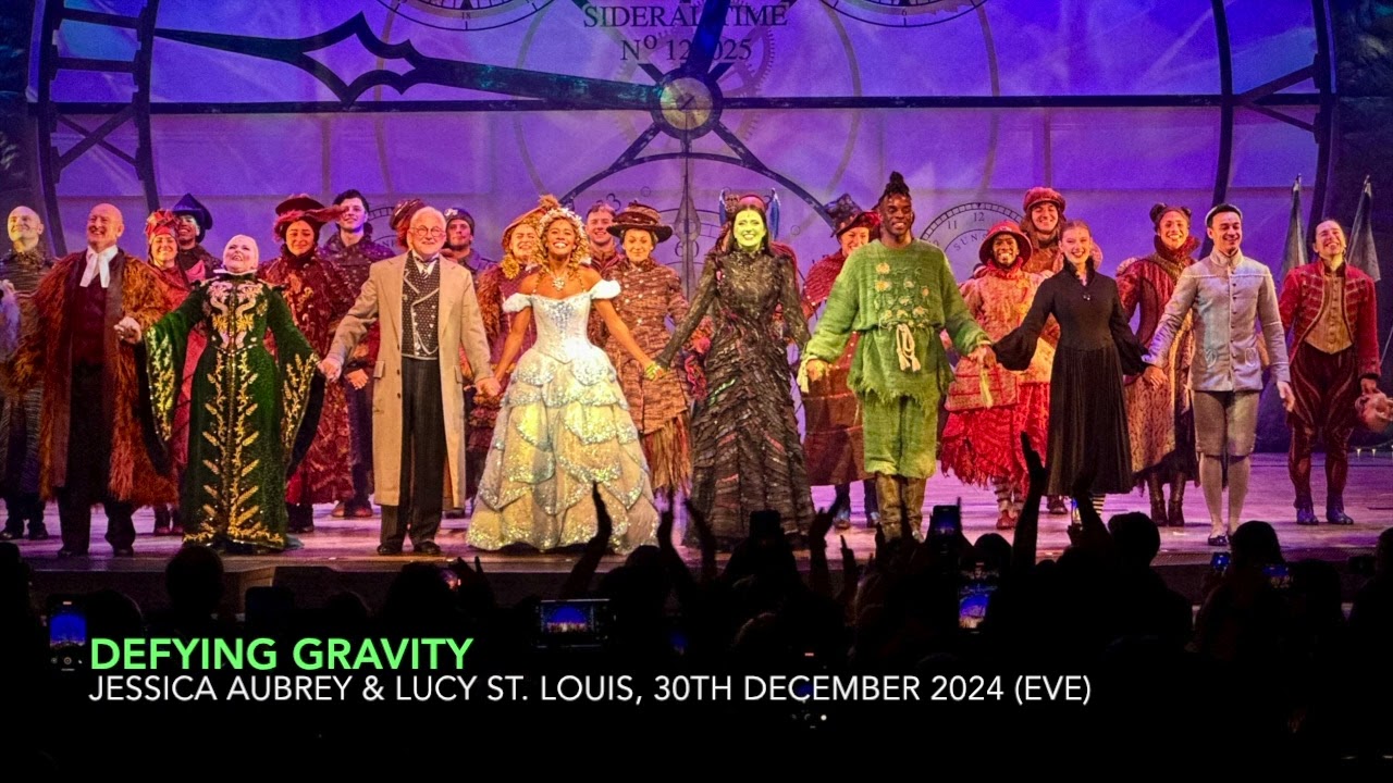 [DEBUT] Defying Gravity - Jessica Aubrey & Lucy St. Louis | WICKED London | 30th December 2024 (Eve)