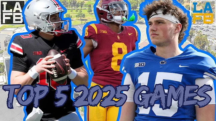 Top 5 Games On UCLA Bruins 2025 Schedule