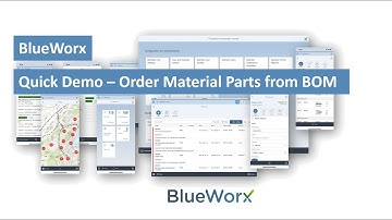 Order SAP Material Parts from a BOM