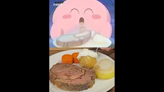 Kirby's Pot Roast vs Chef Hatchet's Hawaiian Pizza Fusion!😋 #kirby #potroast #totaldrama #pizza