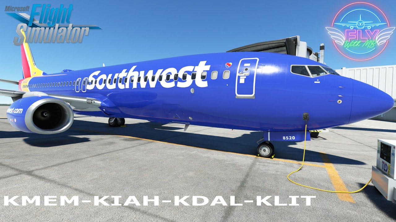 LIVE! | MSFS | Southwest Airlines | PMDG 737-800 + GSX Pro - YouTube