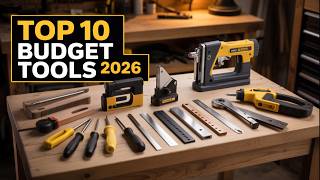 Top 10 Budget-Friendly Woodworking Tools You Need in 2026!