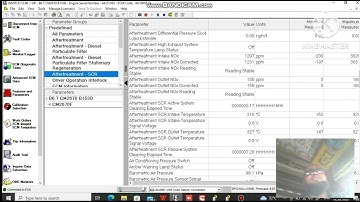 fault codes 4749.5689.3712.3714.4489 all parameters me nox sensor  ki value