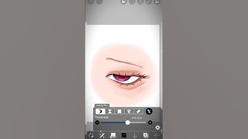 how to make eyes blink in ✨ibis paint X✨ #kawaii #ibispaintx #urcute #istoleurkids