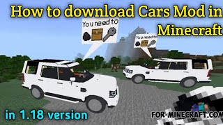Vehicles mod for Minecraft pocket edition 1.18 | How to download vehicles mod in mcpe 1.18 || TSG screenshot 5