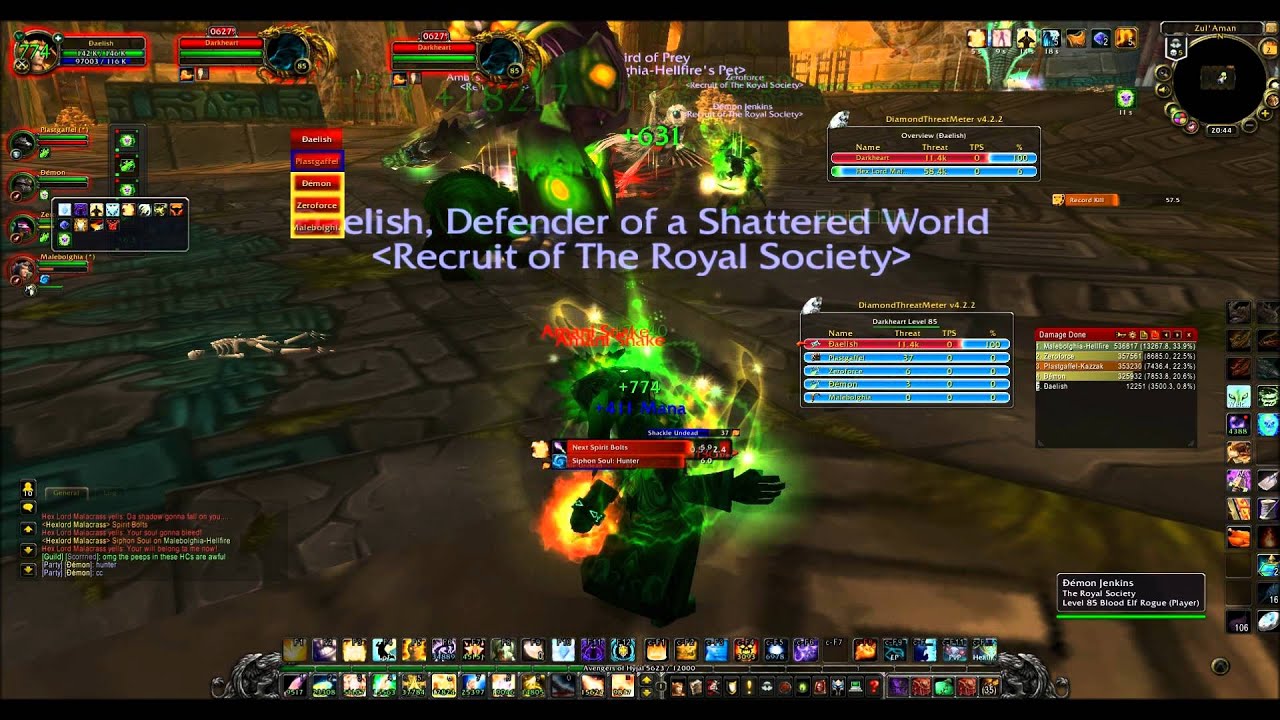 Zul’Aman Raid Guides _ WoW Cataclysm: Update Aufstieg der Zandalari ...