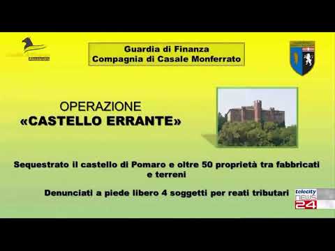 08/11/22 -Atti fraudolenti per 4 milioni di euro: GDF di Alessandria sequestra il Castello di Pomaro