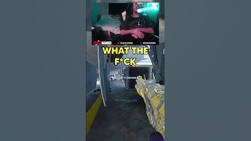 INSANE 1v4 CLUTCH PLAYING CROSSHANDED #shorts