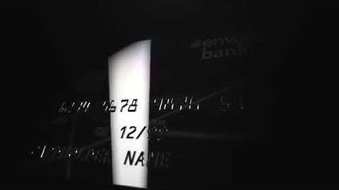 Credit Card Elegant Logo After Effects Template