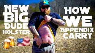 🔴 How Big Dudes Appendix Carry / TUC Holster screenshot 2