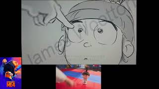 Despicable Me 4 - Karate Class Scene - Storyboards