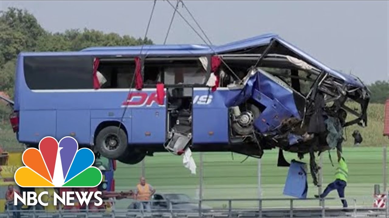 Bus Crash In Croatia Leaves At Least 12 Dead, More Than 30 Injured