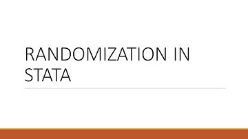 Randomization Tutorial