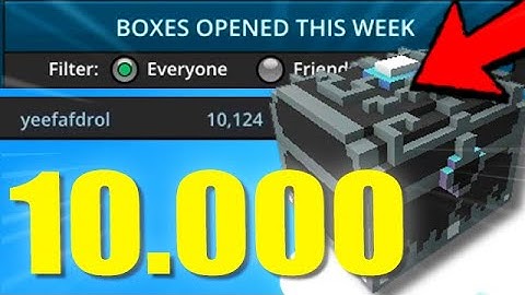 OPENING 10.000 BOXES !!! WEEKLY CONTEST