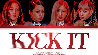 BLACKPINK(블랙핑크) - Kick It (Color Coded Lyrics PT-BR/ROM/HAN)