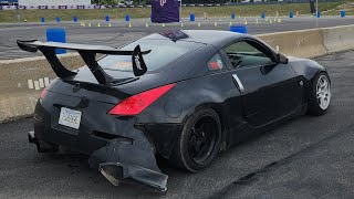 Drift Indy DISL DIGP track design and zone adjustment test runs.