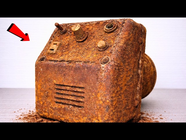 Rusty This Rusty Tool Was Illegal to Use… 😳Can You Guess Why? - YouTube