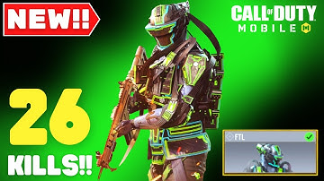 *NEW* FTL - POWER LINE GAMEPLAY | 26 KILLS SOLO VS SQUADS COD MOBILE BATTLE ROYALE!!!