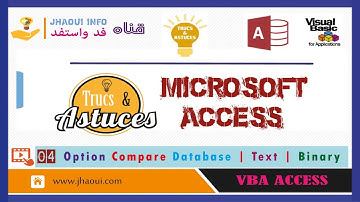 #04 - VBA ACCESS -  Option compare Text | Binary | Database
