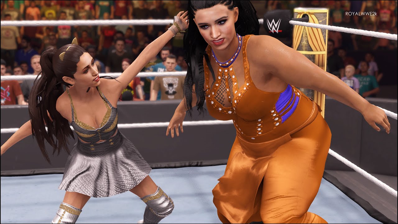 Ariana Grande vs. Kavita Devi Indian - WWE 2K22 - Full Match 💖🇮🇳