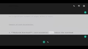 LOCK ESCALATION IN SQL SERVER