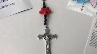 Fiesta Star Muliticolor Kids Rosary, Rosary, Holy Rosary, Rosary, Handmade Rosaries, Childrensrosary