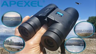 Apexel 10X42 Fixed Focus Roof Binoculars