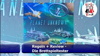 Planet Unknown von Strohmann Games - Regeln + Review - Brettspiel - Die Brettspieltester