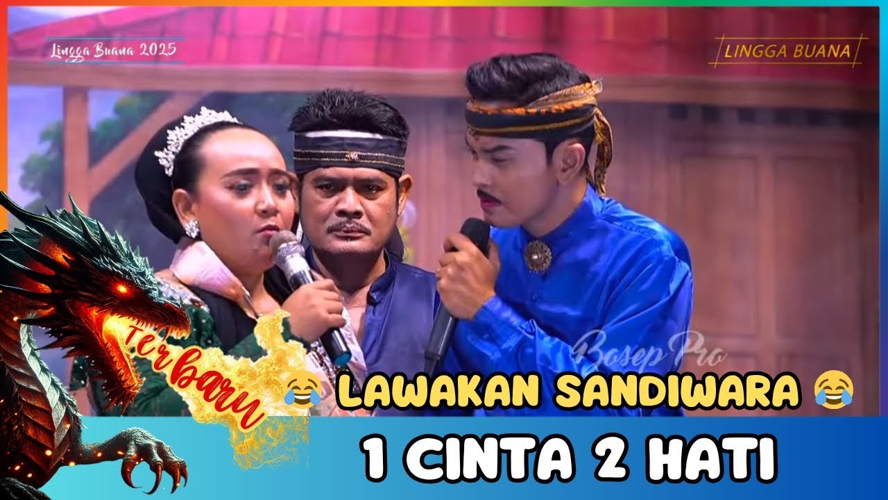 1 CINTA 2 HATI || LAWAKAN SANDIWARA || KODOK, BAMBANG, TITIN