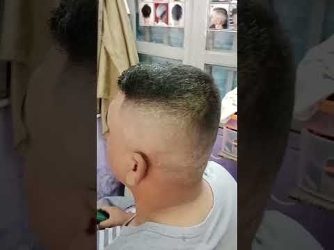 Gaya rambut cepak tentara #shorts