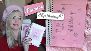 HOW TO USE A NOTEBOOK AS A PLANNER | PLANNER FLIP THROUGH / MODIFIED BULLET JOURNAL