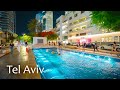 Exploring the Magic of Tel Aviv at Night. City Walk