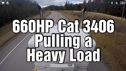 Loaded Pull - Peterbilt 379 Cat 3406E 7in Pipes