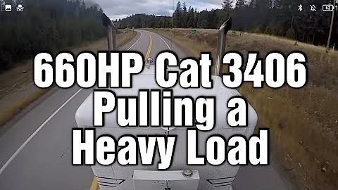 Loaded Pull - Peterbilt 379 Cat 3406E 7in Pipes