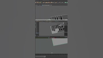 Compact House 3d modeling IN MAYA