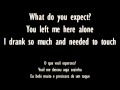 Video thumbnail of "I heard love is blind - amy winehouse (lyrics)"