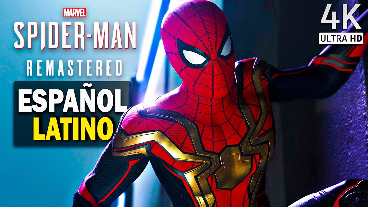 SPIDERMAN REMASTERED PS5 Película Completa en Español Latino | Historia  2022 (4K 60FPS) - YouTube